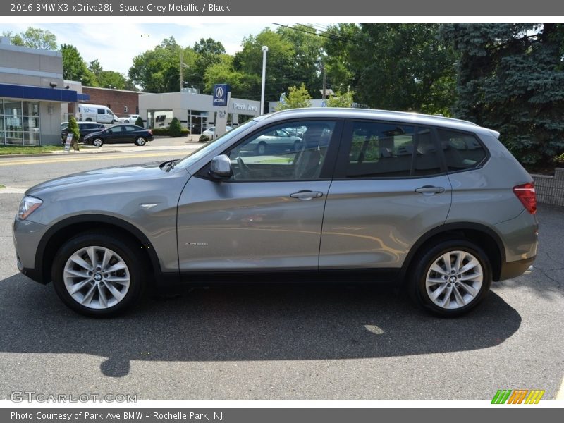 Space Grey Metallic / Black 2016 BMW X3 xDrive28i