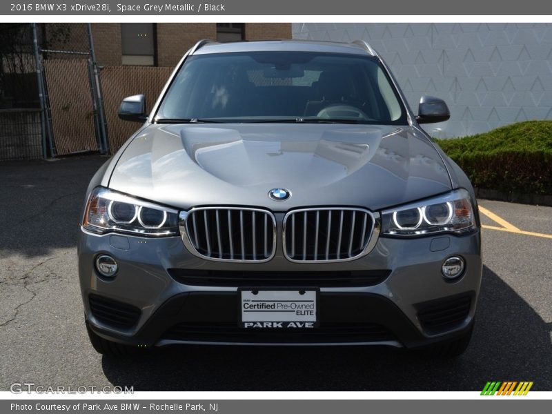 Space Grey Metallic / Black 2016 BMW X3 xDrive28i