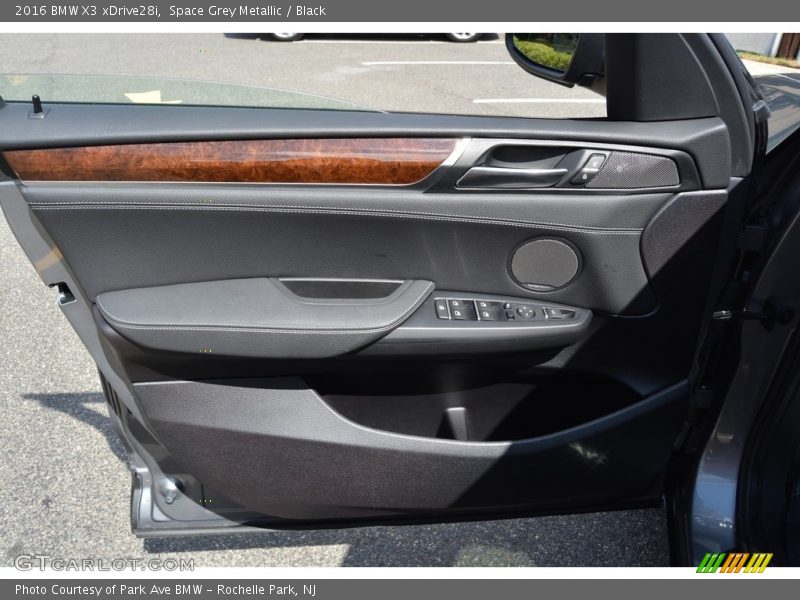 Space Grey Metallic / Black 2016 BMW X3 xDrive28i