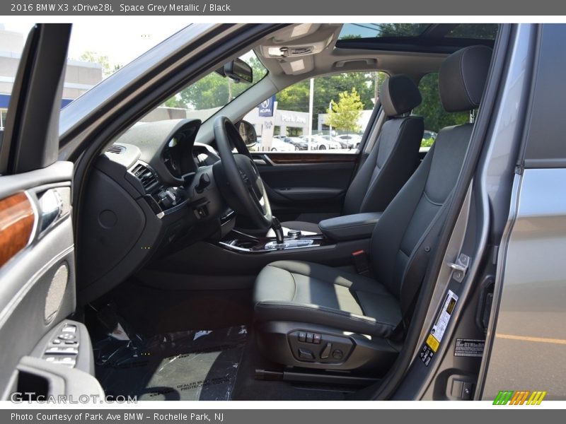Space Grey Metallic / Black 2016 BMW X3 xDrive28i