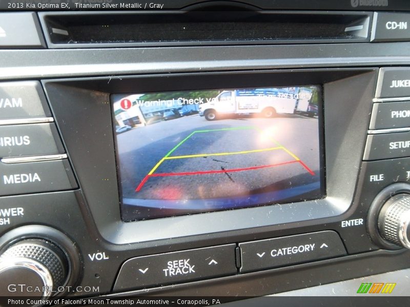 Titanium Silver Metallic / Gray 2013 Kia Optima EX