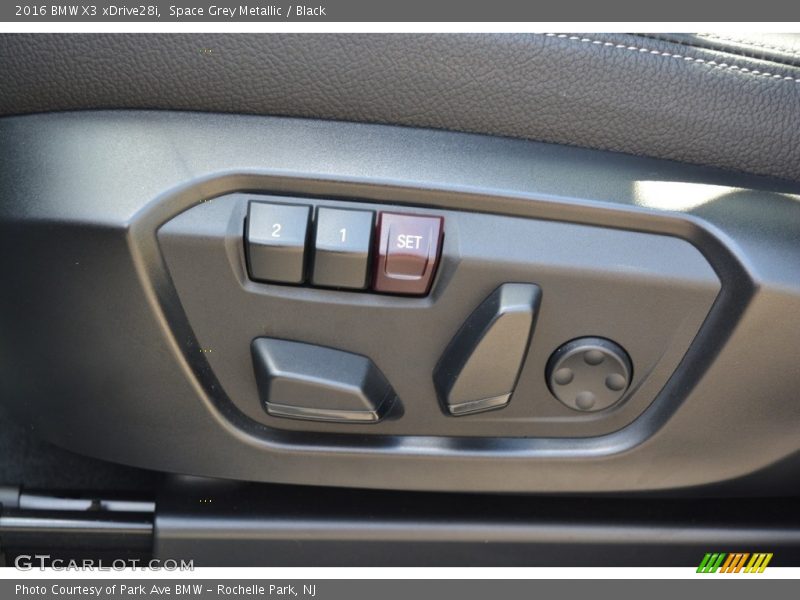 Space Grey Metallic / Black 2016 BMW X3 xDrive28i