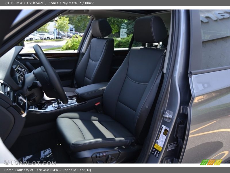 Space Grey Metallic / Black 2016 BMW X3 xDrive28i