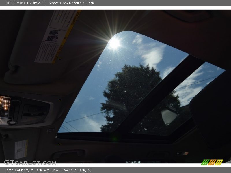 Space Grey Metallic / Black 2016 BMW X3 xDrive28i