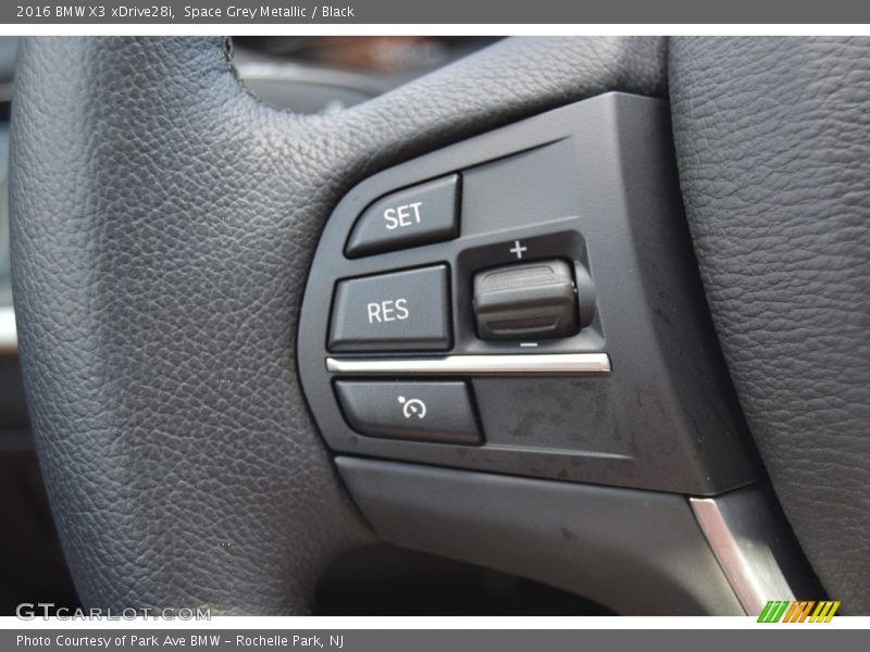 Space Grey Metallic / Black 2016 BMW X3 xDrive28i