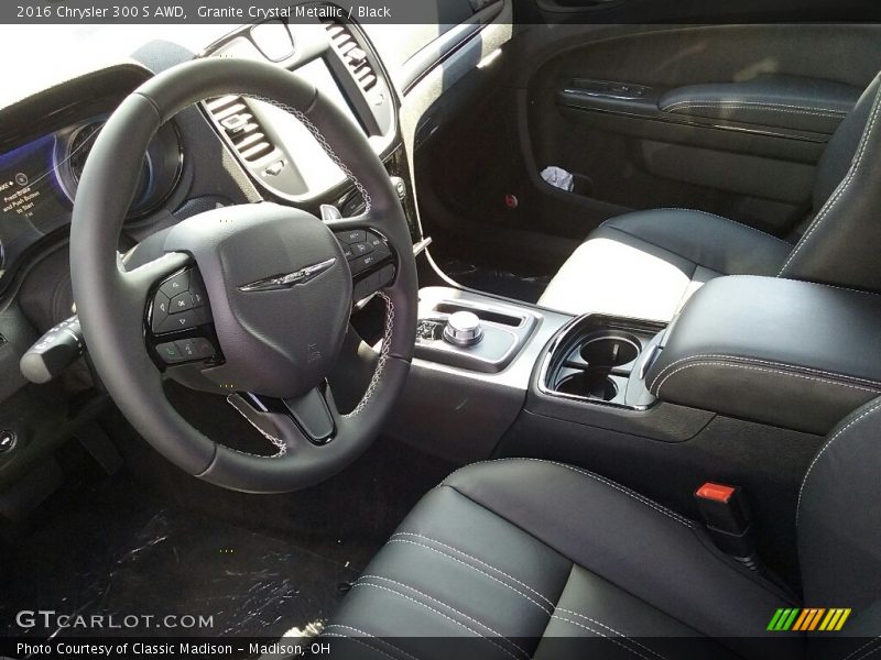 Granite Crystal Metallic / Black 2016 Chrysler 300 S AWD