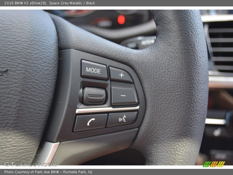 Space Grey Metallic / Black 2016 BMW X3 xDrive28i