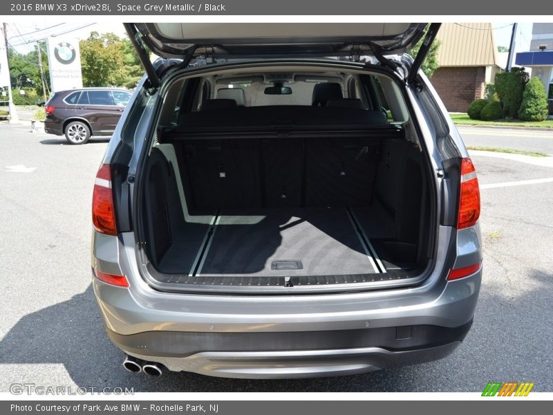 Space Grey Metallic / Black 2016 BMW X3 xDrive28i