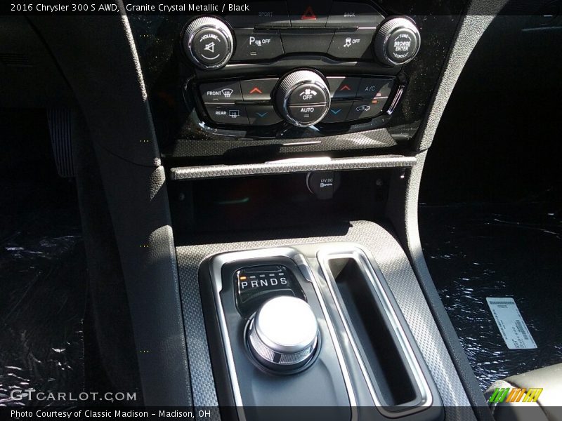 Granite Crystal Metallic / Black 2016 Chrysler 300 S AWD