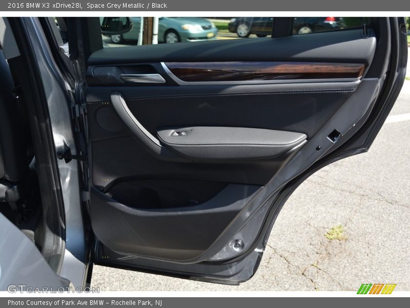 Space Grey Metallic / Black 2016 BMW X3 xDrive28i