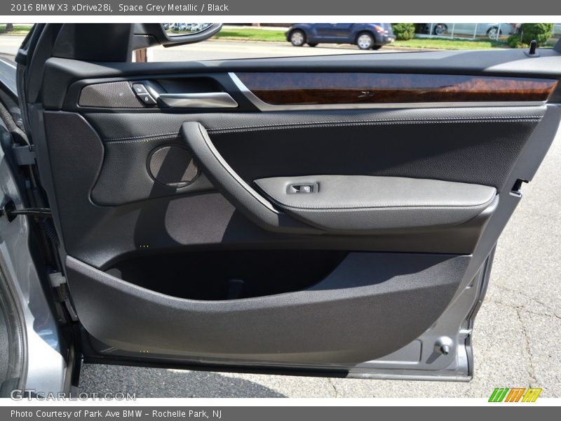 Space Grey Metallic / Black 2016 BMW X3 xDrive28i