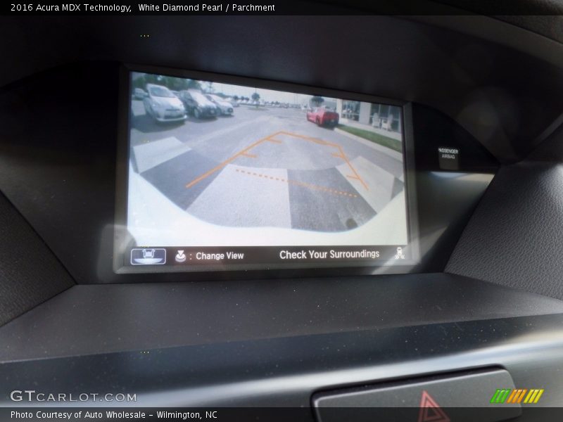 White Diamond Pearl / Parchment 2016 Acura MDX Technology