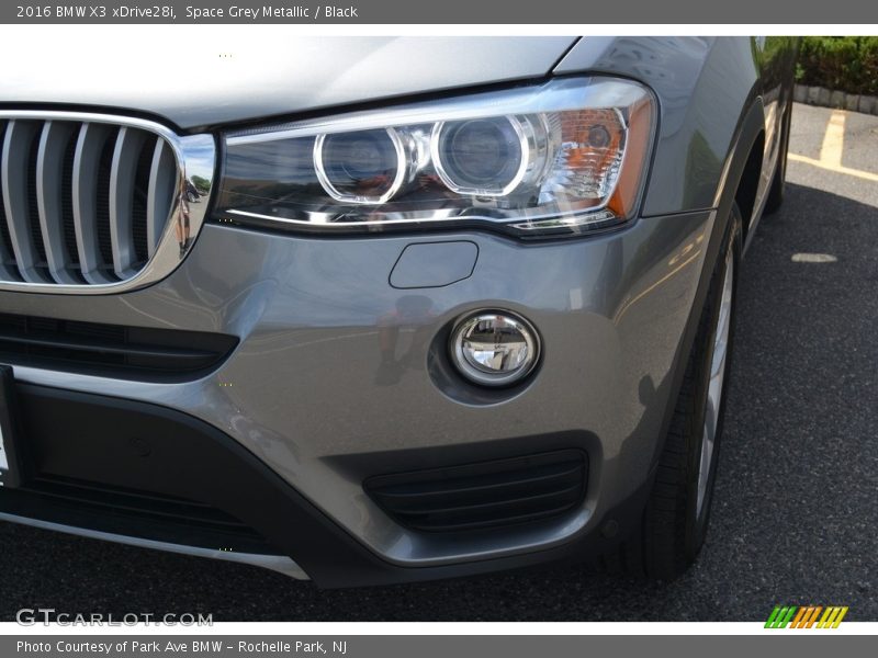 Space Grey Metallic / Black 2016 BMW X3 xDrive28i