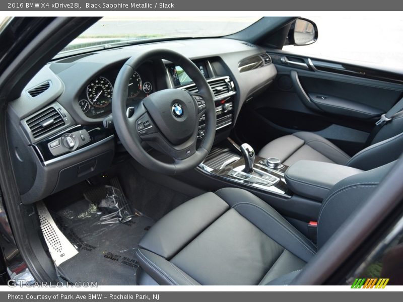 Black Sapphire Metallic / Black 2016 BMW X4 xDrive28i