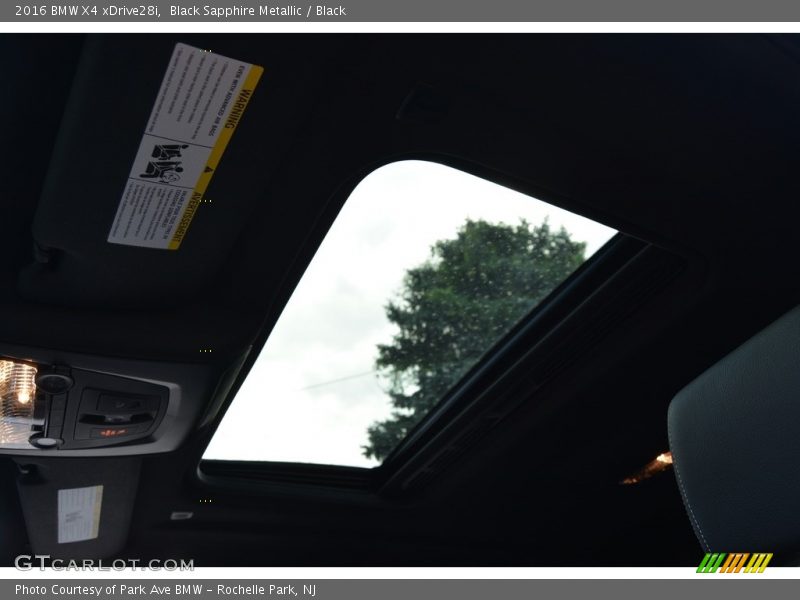 Black Sapphire Metallic / Black 2016 BMW X4 xDrive28i