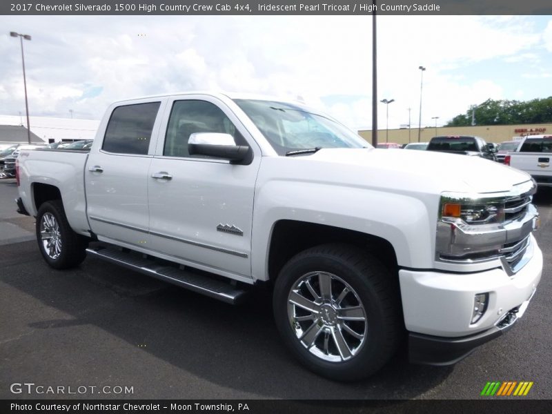Iridescent Pearl Tricoat / High Country Saddle 2017 Chevrolet Silverado 1500 High Country Crew Cab 4x4