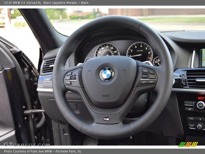 Black Sapphire Metallic / Black 2016 BMW X4 xDrive28i