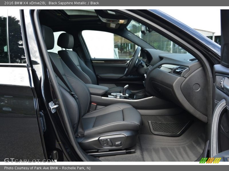 Black Sapphire Metallic / Black 2016 BMW X4 xDrive28i