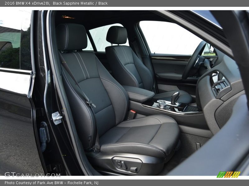 Black Sapphire Metallic / Black 2016 BMW X4 xDrive28i