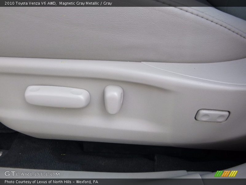 Magnetic Gray Metallic / Gray 2010 Toyota Venza V6 AWD