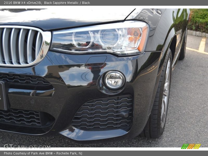 Black Sapphire Metallic / Black 2016 BMW X4 xDrive28i