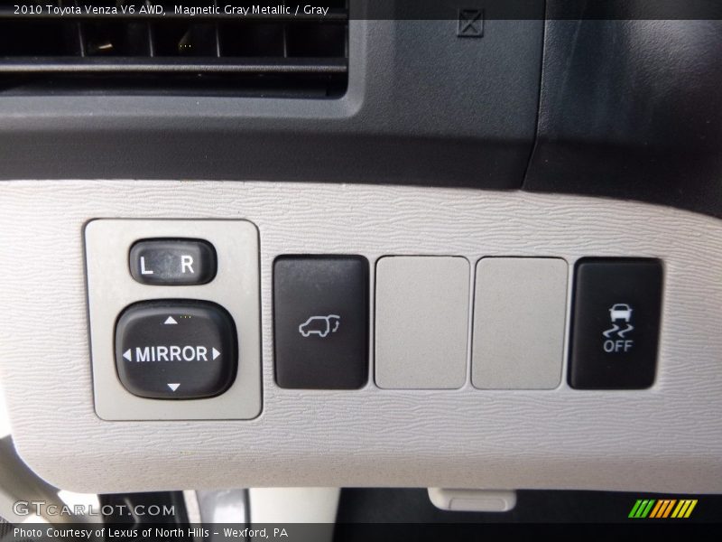 Magnetic Gray Metallic / Gray 2010 Toyota Venza V6 AWD