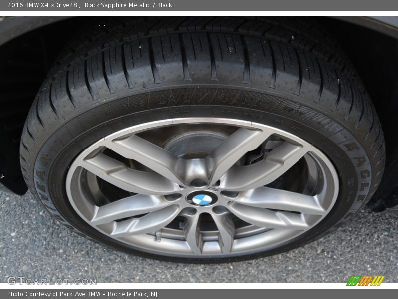 Black Sapphire Metallic / Black 2016 BMW X4 xDrive28i