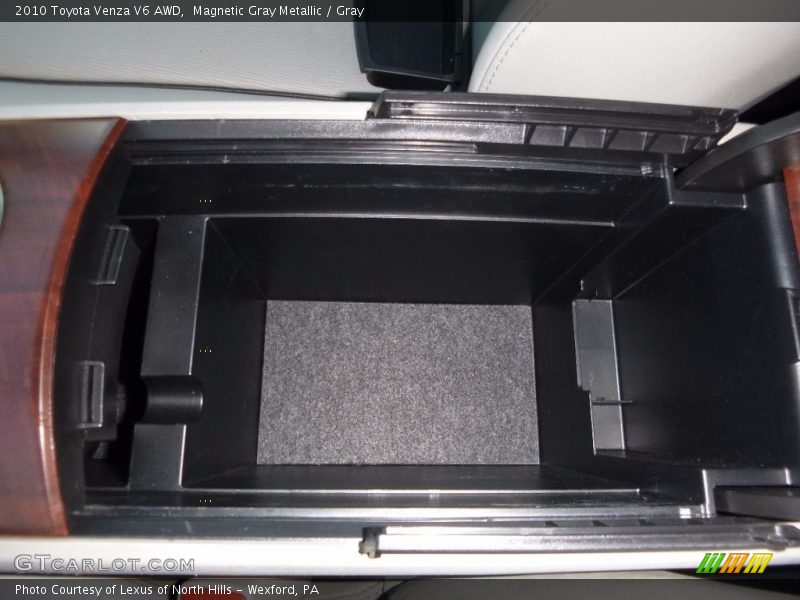 Magnetic Gray Metallic / Gray 2010 Toyota Venza V6 AWD