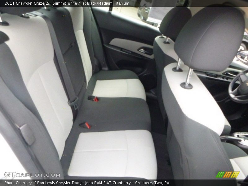 Summit White / Jet Black/Medium Titanium 2011 Chevrolet Cruze LS