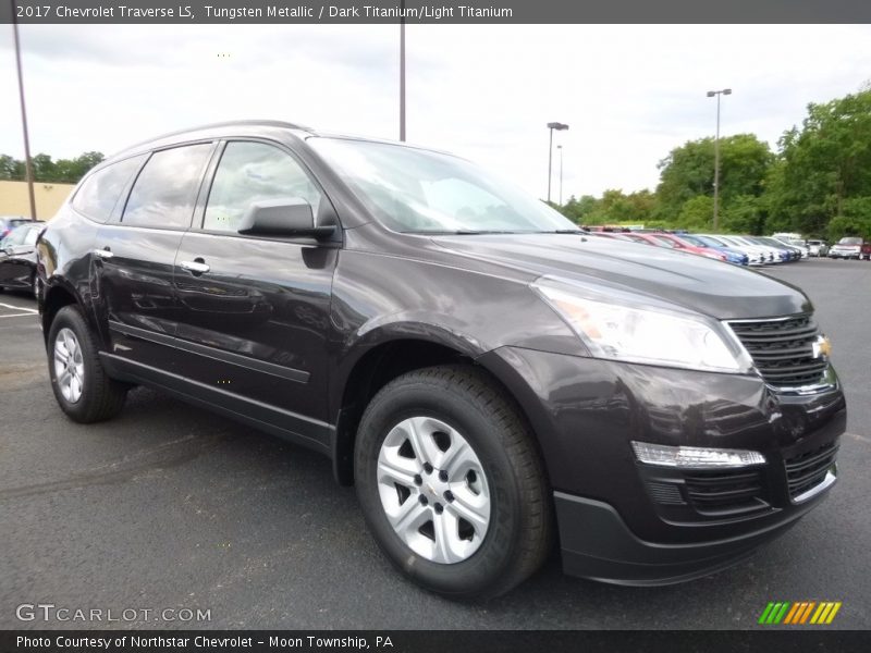 Tungsten Metallic / Dark Titanium/Light Titanium 2017 Chevrolet Traverse LS