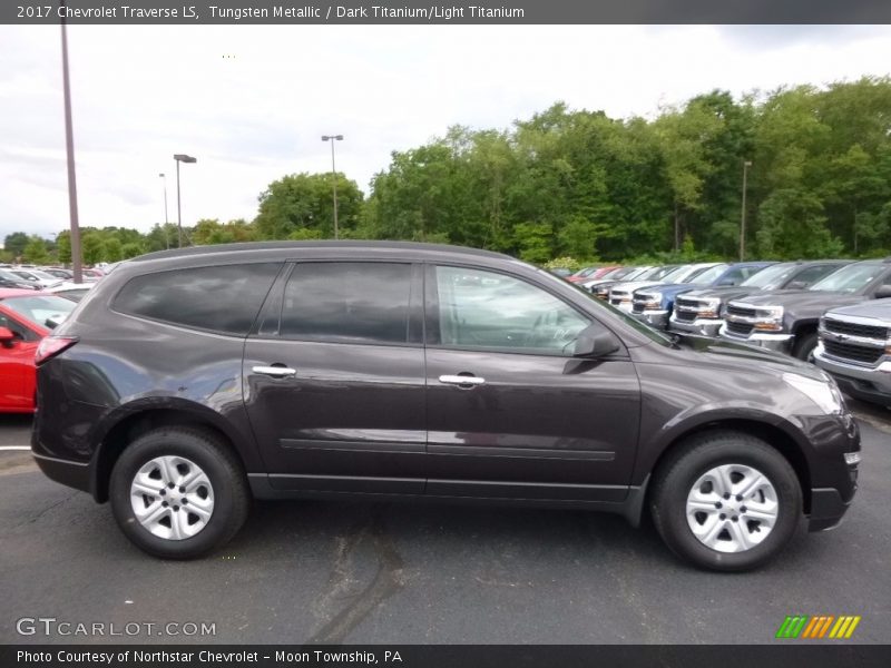 Tungsten Metallic / Dark Titanium/Light Titanium 2017 Chevrolet Traverse LS