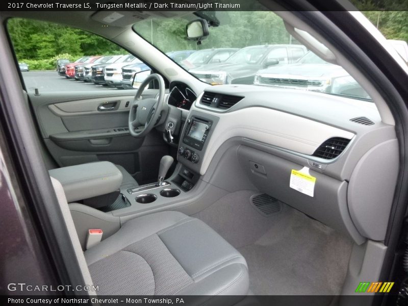Tungsten Metallic / Dark Titanium/Light Titanium 2017 Chevrolet Traverse LS