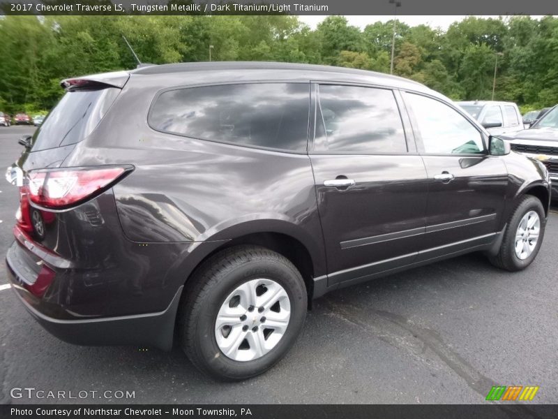 Tungsten Metallic / Dark Titanium/Light Titanium 2017 Chevrolet Traverse LS