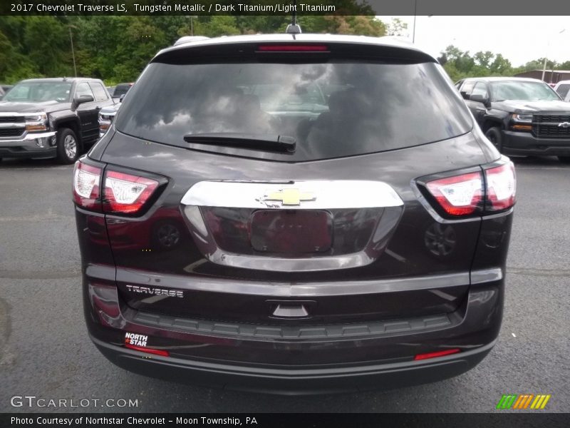 Tungsten Metallic / Dark Titanium/Light Titanium 2017 Chevrolet Traverse LS
