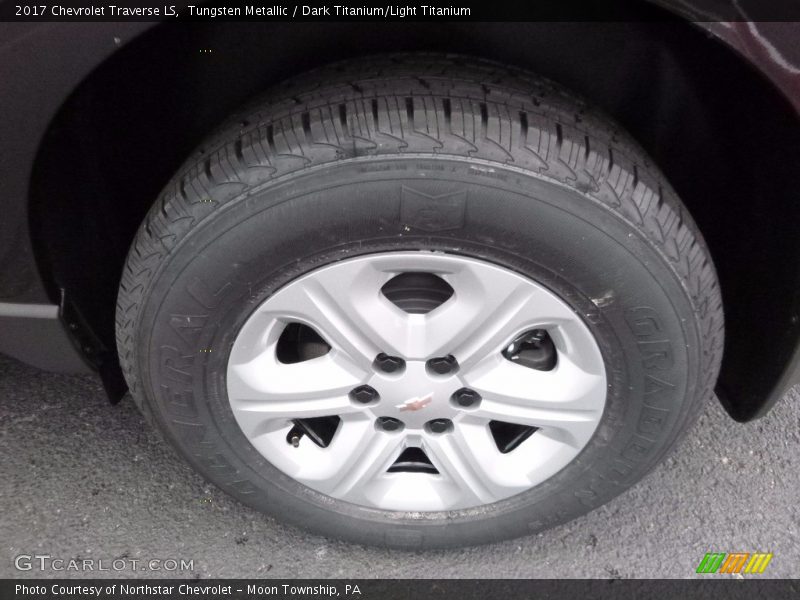 Tungsten Metallic / Dark Titanium/Light Titanium 2017 Chevrolet Traverse LS