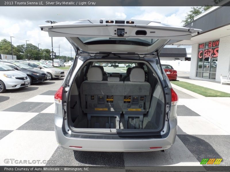 Silver Sky Metallic / Light Gray 2013 Toyota Sienna LE
