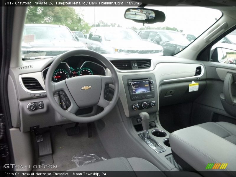 Tungsten Metallic / Dark Titanium/Light Titanium 2017 Chevrolet Traverse LS