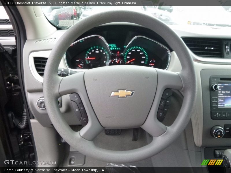 Tungsten Metallic / Dark Titanium/Light Titanium 2017 Chevrolet Traverse LS