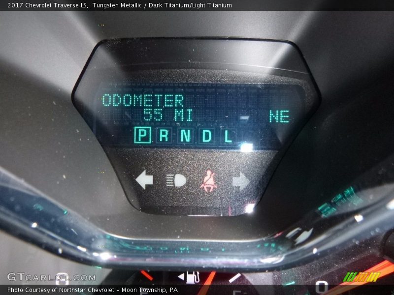 Tungsten Metallic / Dark Titanium/Light Titanium 2017 Chevrolet Traverse LS