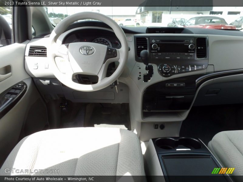 Silver Sky Metallic / Light Gray 2013 Toyota Sienna LE
