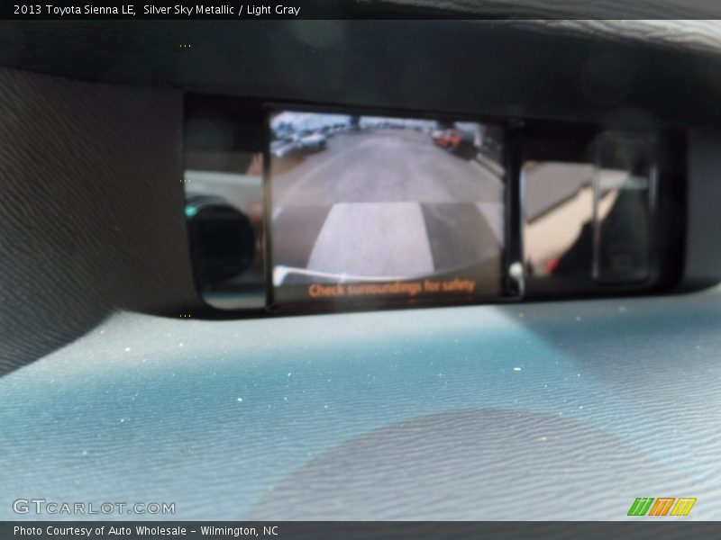 Silver Sky Metallic / Light Gray 2013 Toyota Sienna LE