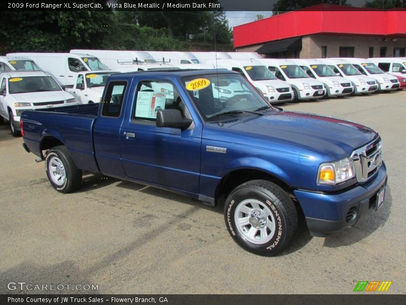 Front 3/4 View of 2009 Ranger XL SuperCab