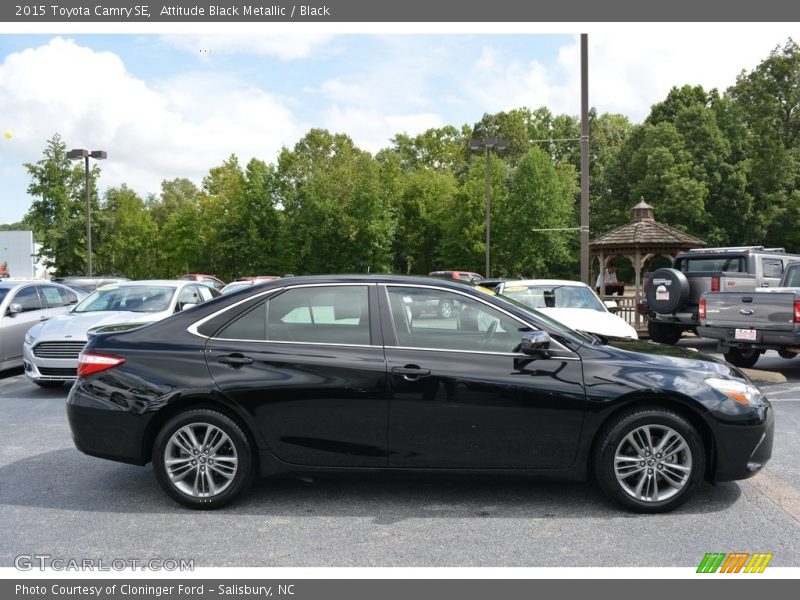 Attitude Black Metallic / Black 2015 Toyota Camry SE