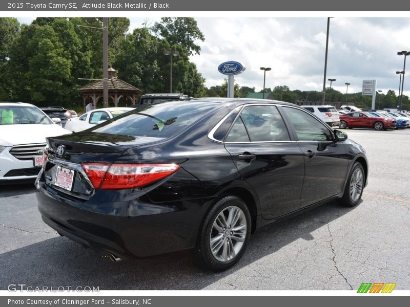 Attitude Black Metallic / Black 2015 Toyota Camry SE