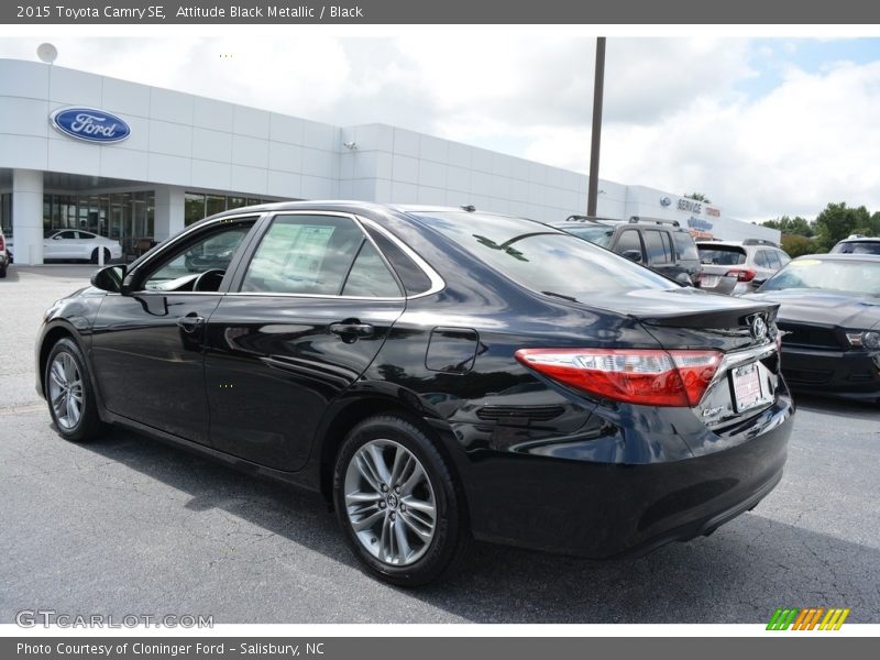 Attitude Black Metallic / Black 2015 Toyota Camry SE