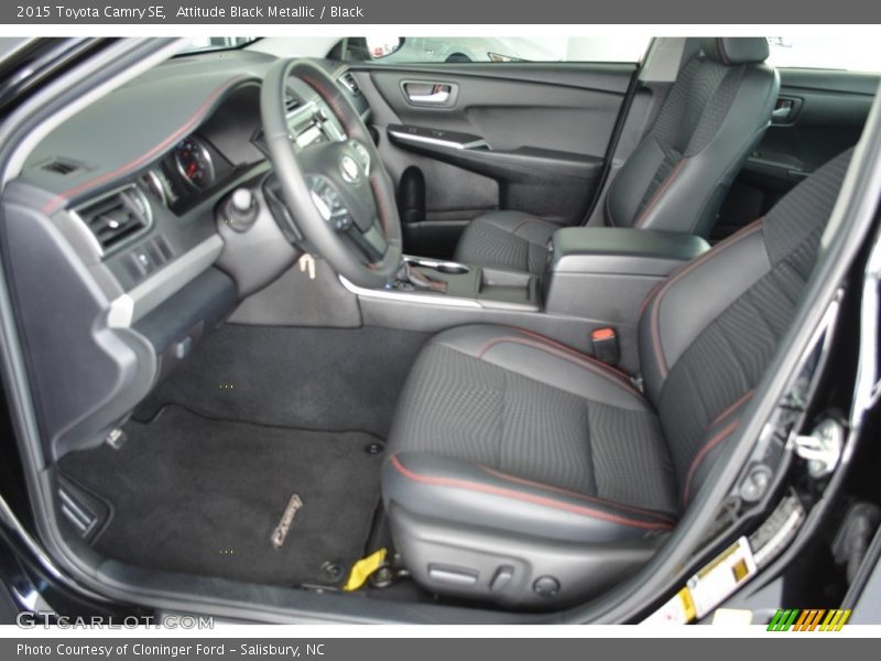 Attitude Black Metallic / Black 2015 Toyota Camry SE