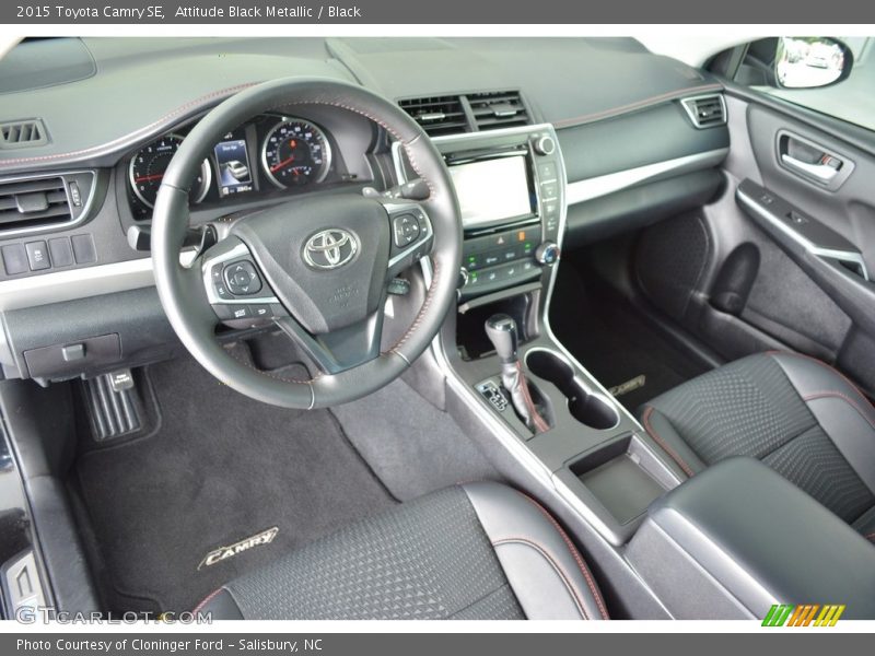 Attitude Black Metallic / Black 2015 Toyota Camry SE