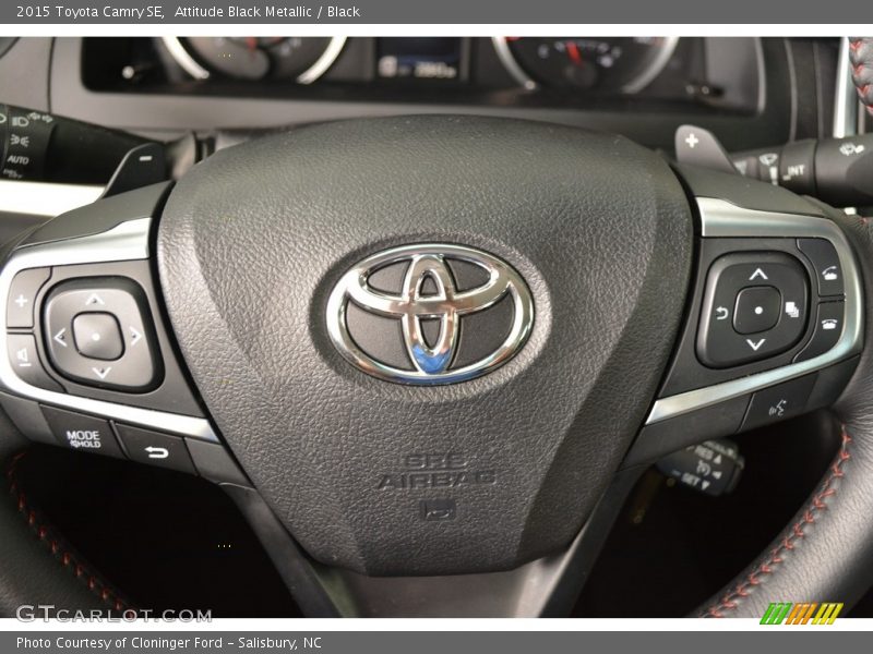 Attitude Black Metallic / Black 2015 Toyota Camry SE