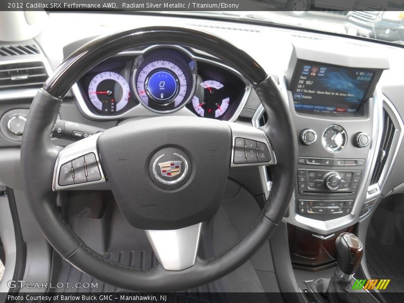 Radiant Silver Metallic / Titanium/Ebony 2012 Cadillac SRX Performance AWD