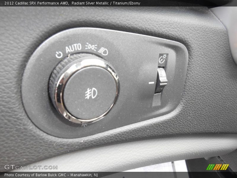 Radiant Silver Metallic / Titanium/Ebony 2012 Cadillac SRX Performance AWD
